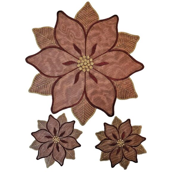 Poinsettia Tableware | HandimeX Erlesene Tischkultur Handmade Exquisite Delicate - Picture 8 of 16